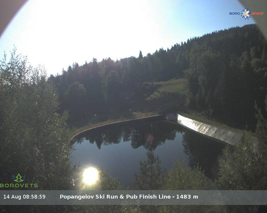 Yastrebets ski area webcam, Borovets